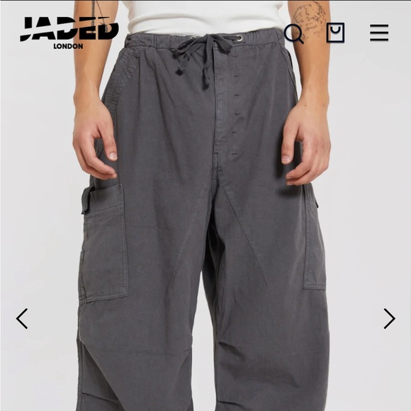 Vintage Parachute Cargo pants | JADED London - Picture 1 of 9